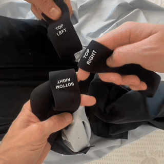 Liebeslaken - das wasserdichte Spannbettlaken mit Griffen