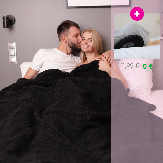 Liebesdecke™ - Die Wasserdichte Kuscheldecke + Gratis Liebeskissen